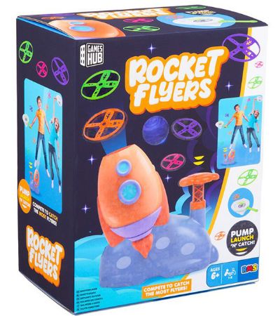 Games Hub Rocket Flyers box view