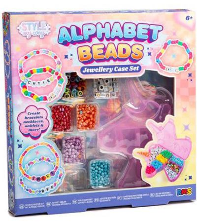 Style My May - Alphabet Beads Jewellery Case Set | R03-1623