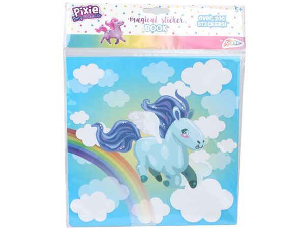 Pixie Pony Magical Sticker Book With Over 200 Stickers | R04-0076