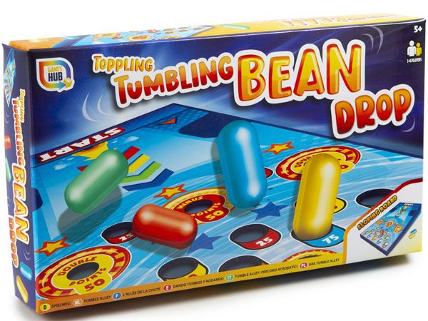 Games Hub - Toppling Tumbling Bean Drop Game