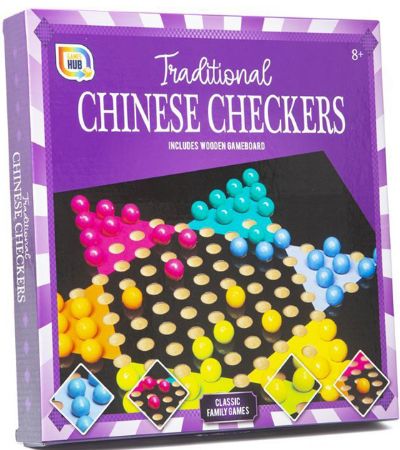 Games Hub Traditional Chinese Checkers Board Game
