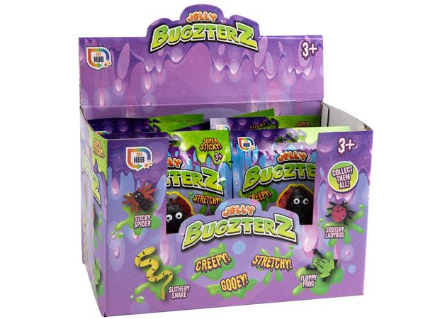 Toy Hub - 24x Creepy Jelly Bugsterz In Display Unit