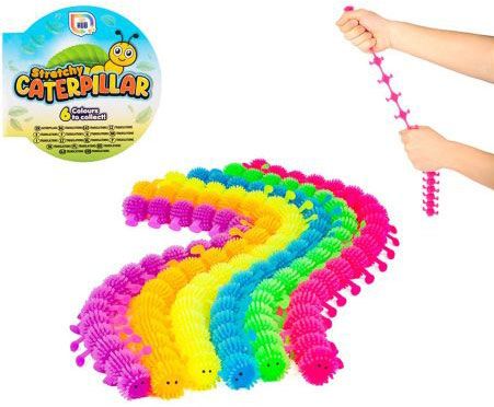 12x Toy Hub Pufferraupe Stretch Caterpillar | R05-1828
