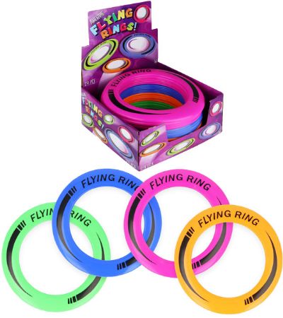 24x Coloured Flying Rings | R79088