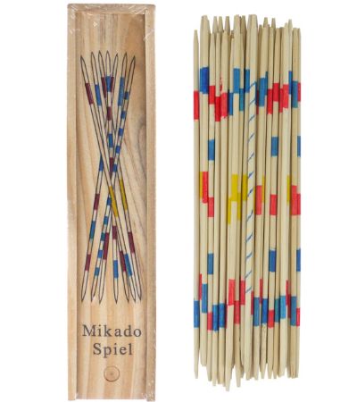 Mikado Sticks Game In Storage Box