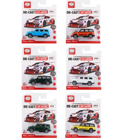 Pull Back & Go Model Car... Assorted Picked At Random | T79157