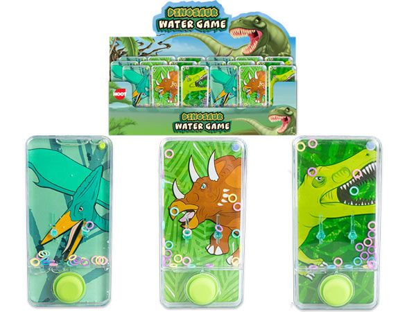 24x Dinosaur Water Games In Counter Display