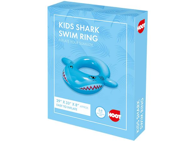 Kids Inflatable Shark Swim Ring