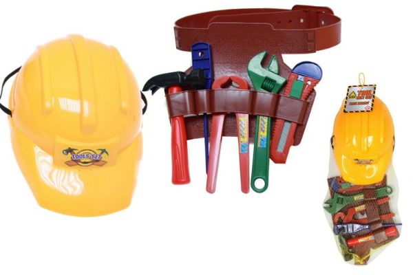 Kids Play Construction Helmet With Tools | Wholesale