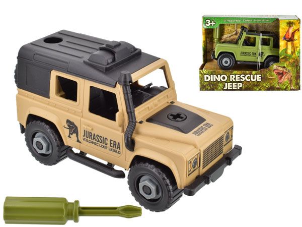 Jurassic Take Apart Rescue Jeep | Wholesale Toys