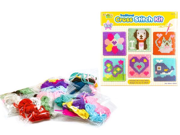 Kreative Kids Cross Stitching Kits - Assorted