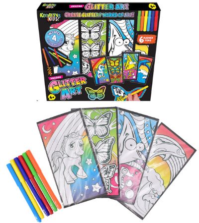 Kreative Kids Amazing Glitter Art Set