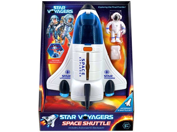 Star Voyagers Space Shuttle With Astronaut