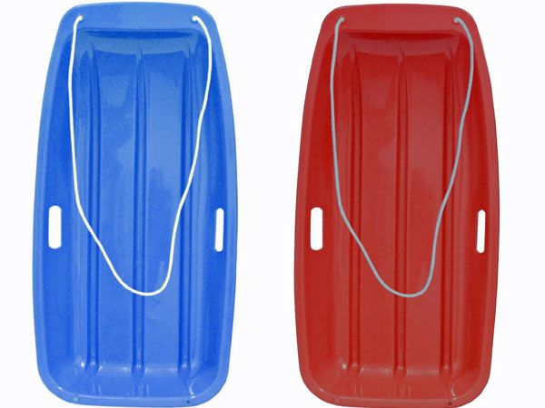 20x Large Childrens Plastic Snow Sledge In Assorted Colours