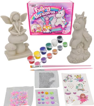 Kreative Kids Paint Your Own Fairy & Unicorn Kit 