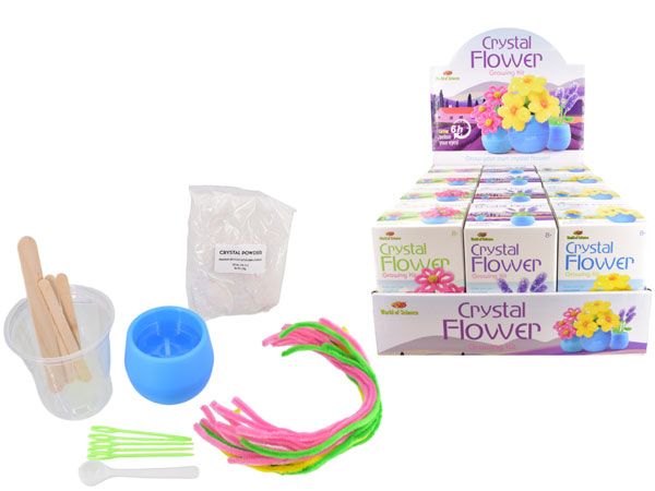 World Of Science Crystal Flower Growing Kit...Assorted Designs | TY1068