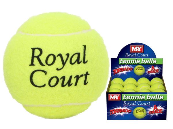 24x M.Y Royal Court Tornado A Grade Tennis Balls (59159)