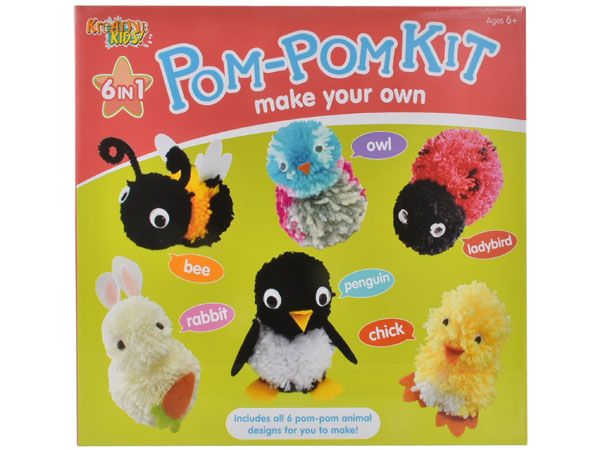 Kreative Kids Make Your Own Pom Pom Kit