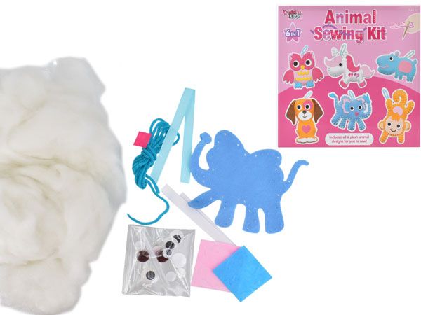 Kreative Kids 6 in 1 Animal Sewing Kit | TY2078