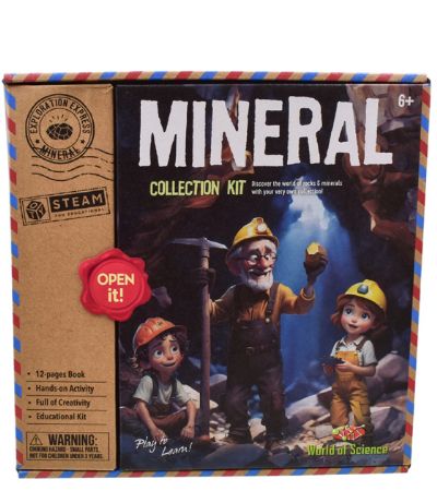 World Of Science Mineral Excavation Kit
