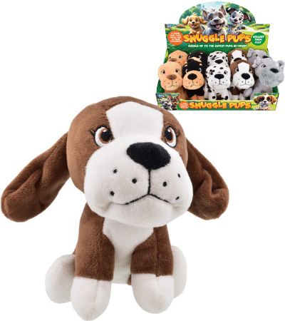 Display Of 12x Plush Snuggle Pups