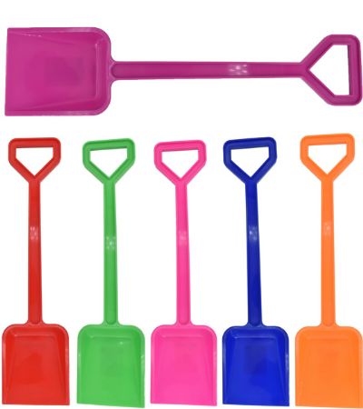 18 ''/ 45cm Plastic Sand Spade...Assorted Colours