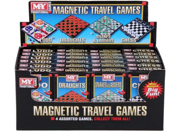 24x M.Y Assorted Magnetic Travel Games In Display Unit