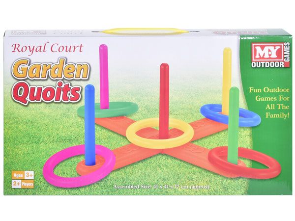 M.Y Royal Court Garden Quoits Outdoor Game