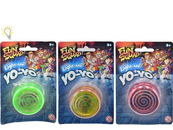 Schools Out Light Up YoYo...Assorted
