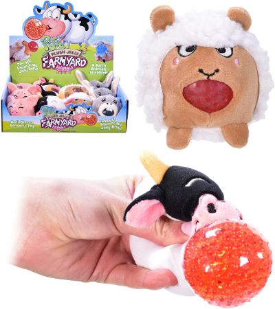 12x Plush Jelly Farm Squeezers