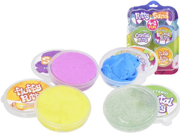 4 in 1 Putty and Moving Sand Pots