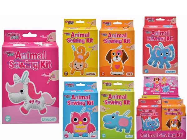 Kids Animal Sewing Kit | Wholesale Kids Craft