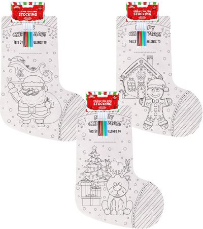 Colour You Own Christmas Stocking | Wholesale Prices