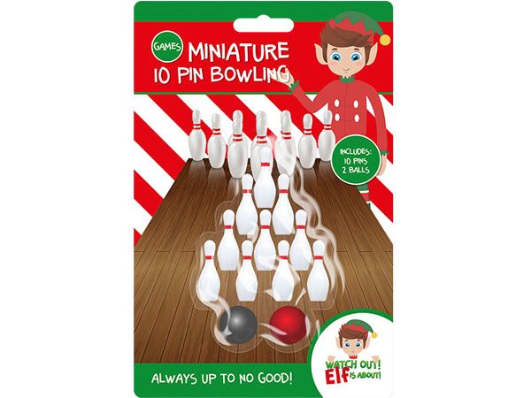 Elf Minature 10 Pin Bowling Game
