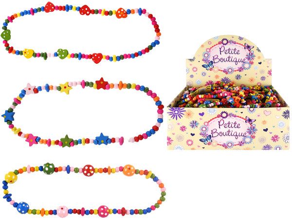 Wholesale Wooden Necklace | Girls Pocket Money Toys