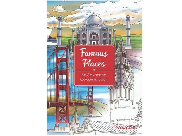 Famous Places To Colour | Advanced Colouring Book