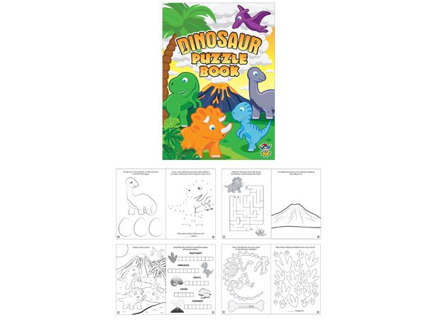 48x Dinosaur Puzzle Book | S35298