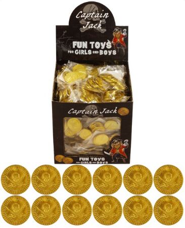 84x 12pk Captain Jack Pirate Coin Pack   zzz | T65031