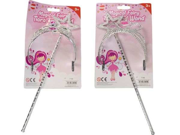 Wholesale Tiara & Wand Dress Up Set | Girls Toys