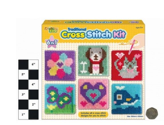 Kreative Kids Cross Stitching Kits - Assorted