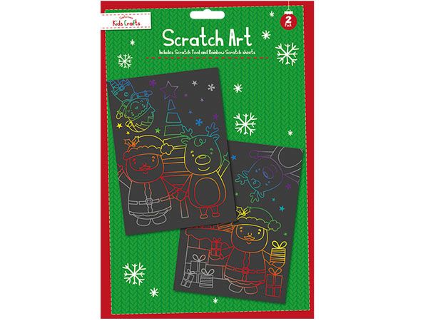 Christmas Scratch Art | Wholesale Christmas Toys